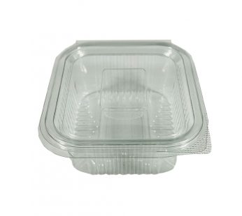 Caserola Transparente  Cu Capac Plat 375 Gr Bg