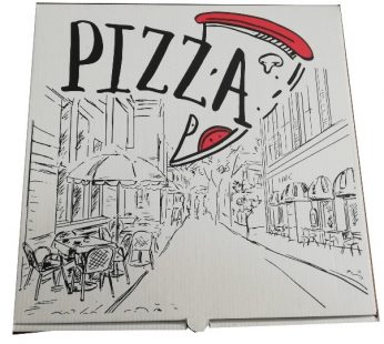 Cutii Piza 28Cm Urban  Alba